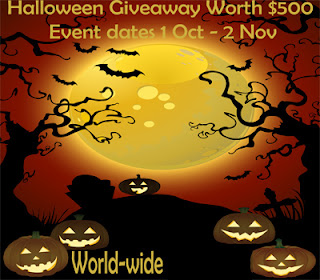 Free Blogger Opportunity – Halloween Giveaway