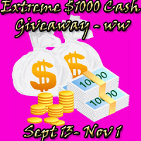 Extreme Cash Giveaway – Win $1000