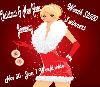 Free Blogger Opportunity – Christmas & New Year Giveaway
