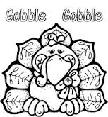 Free Printable Turkey Thanksgiving Day Coloring Page